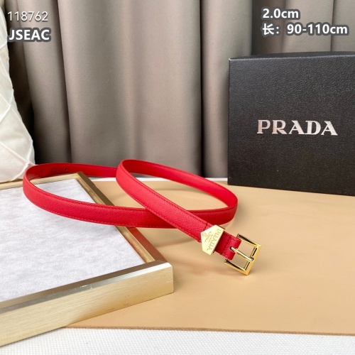 Replica Prada AAA Quality Belts For Women #1053373 $52.00 USD for Wholesale