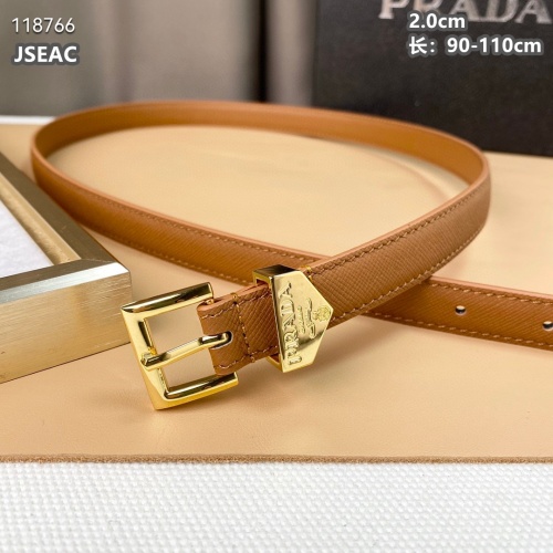 Replica Prada AAA Quality Belts For Women #1053378 $52.00 USD for Wholesale