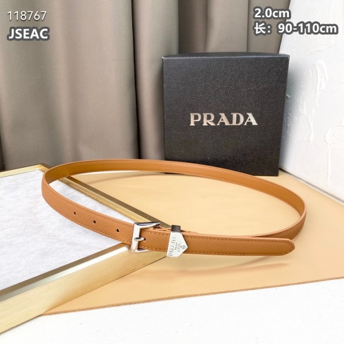 Replica Prada AAA Quality Belts For Women #1053379 $52.00 USD for Wholesale