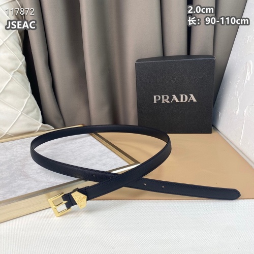 Replica Prada AAA Quality Belts For Women #1053381 $52.00 USD for Wholesale