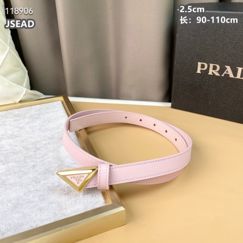 Replica Prada AAA Quality Belts For Women #1053390 $56.00 USD for Wholesale
