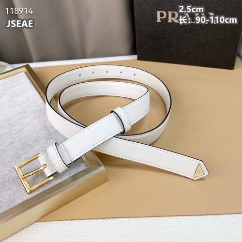 Replica Prada AAA Quality Belts For Women #1053393 $60.00 USD for Wholesale