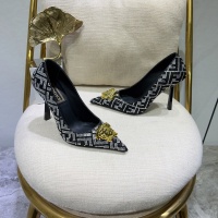 $132.00 USD Versace High-Heeled Shoes For Women #1051106