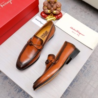 $82.00 USD Salvatore Ferragamo Leather Shoes For Men #1051194