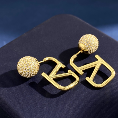 Replica Valentino Earrings For Women #1053453 $32.00 USD for Wholesale