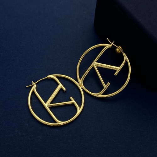 Replica Valentino Earrings For Women #1053458 $29.00 USD for Wholesale