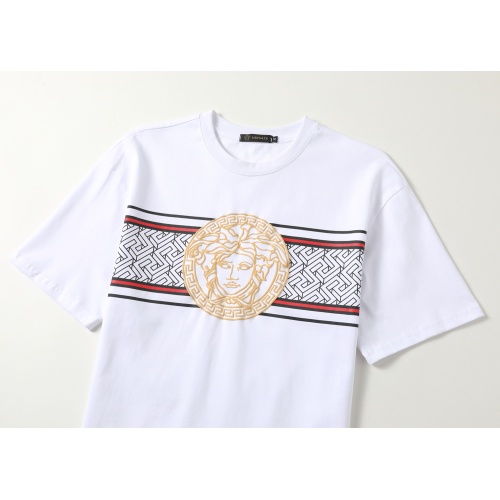 Replica Versace T-Shirts Short Sleeved For Men #1053512 $24.00 USD for Wholesale