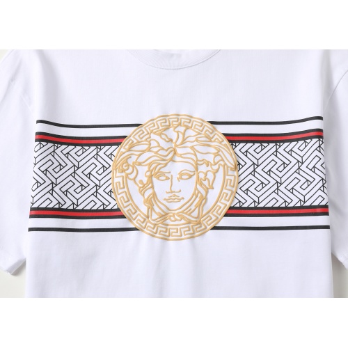 Replica Versace T-Shirts Short Sleeved For Men #1053512 $24.00 USD for Wholesale