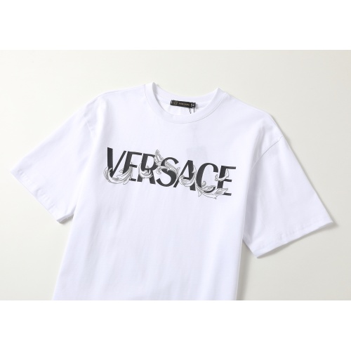 Replica Versace T-Shirts Short Sleeved For Men #1053518 $24.00 USD for Wholesale