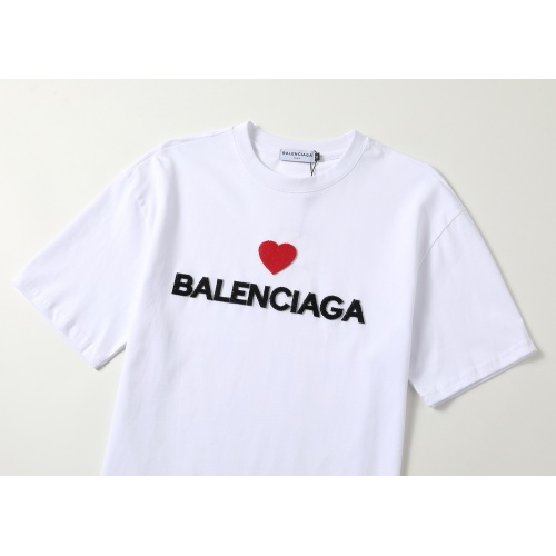 Replica Balenciaga T-Shirts Short Sleeved For Men #1053526 $25.00 USD for Wholesale