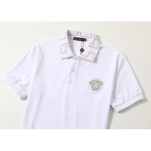 Replica Versace T-Shirts Short Sleeved For Men #1053551 $27.00 USD for Wholesale