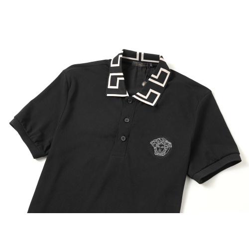 Replica Versace T-Shirts Short Sleeved For Men #1053552 $27.00 USD for Wholesale