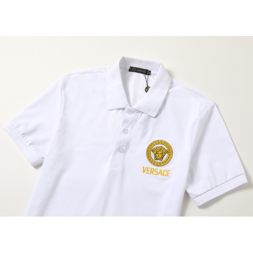 Replica Versace T-Shirts Short Sleeved For Men #1053553 $27.00 USD for Wholesale