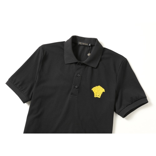 Replica Versace T-Shirts Short Sleeved For Men #1053558 $27.00 USD for Wholesale