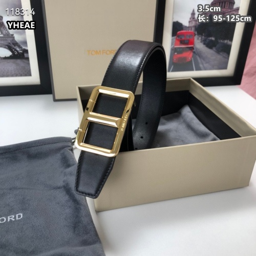 Replica Tom Ford AAA Quality Belts For Men #1053607 $60.00 USD for Wholesale