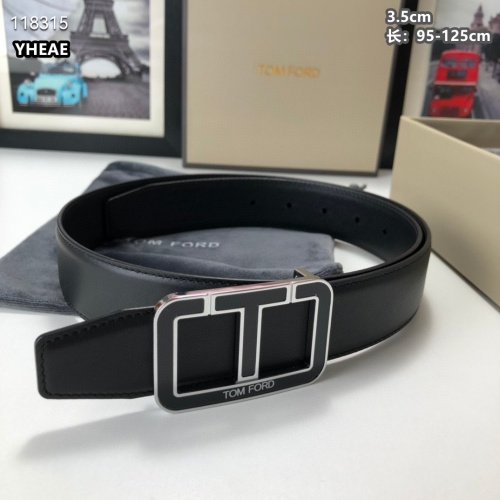 Replica Tom Ford AAA Quality Belts For Men #1053609 $60.00 USD for Wholesale
