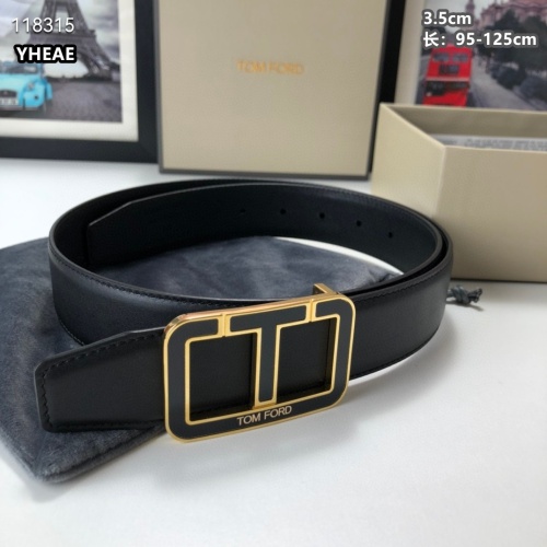 Replica Tom Ford AAA Quality Belts For Men #1053610 $60.00 USD for Wholesale