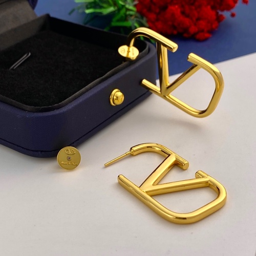 Replica Valentino Earrings For Women #1053890 $29.00 USD for Wholesale