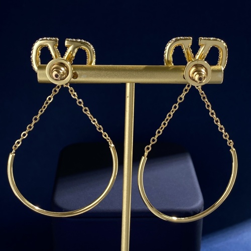 Replica Valentino Earrings For Women #1053898 $32.00 USD for Wholesale