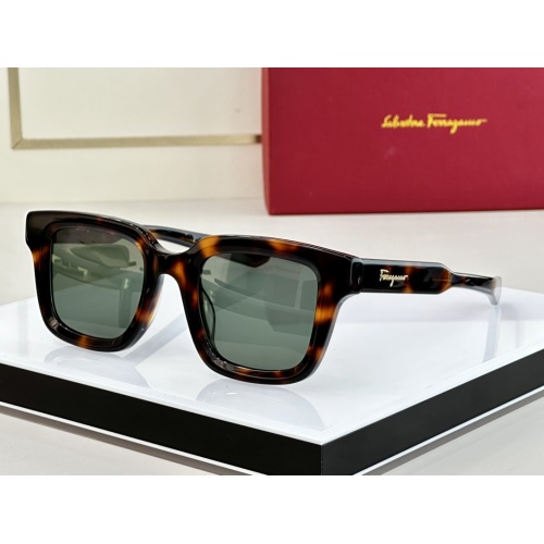 Salvatore Ferragamo AAA Quality Sunglasses #1054080 $64.00 USD, Wholesale Replica Salvatore Ferragamo AAA Quality Sunglasses
