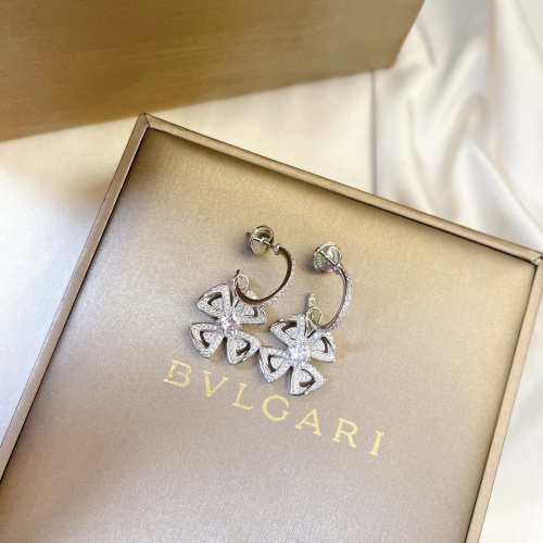 Replica Bvlgari Earrings For Women #1054173 $36.00 USD for Wholesale