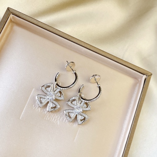 Replica Bvlgari Earrings For Women #1054173 $36.00 USD for Wholesale
