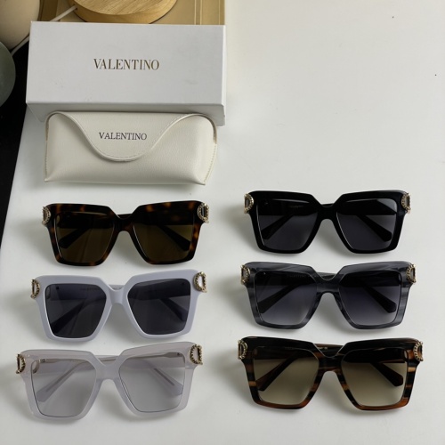 Replica Valentino AAA Quality Sunglasses #1054174 $52.00 USD for Wholesale