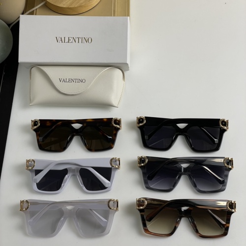 Replica Valentino AAA Quality Sunglasses #1054174 $52.00 USD for Wholesale