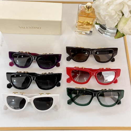 Replica Valentino AAA Quality Sunglasses #1054198 $60.00 USD for Wholesale