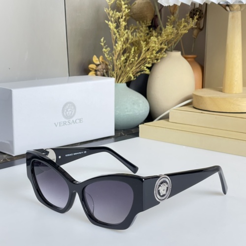 Versace AAA Quality Sunglasses #1054272 $64.00 USD, Wholesale Replica Versace AAA Quality Sunglasses