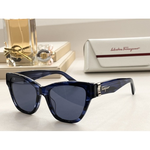 Salvatore Ferragamo AAA Quality Sunglasses #1054279 $60.00 USD, Wholesale Replica Salvatore Ferragamo AAA Quality Sunglasses
