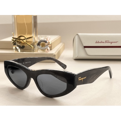 Salvatore Ferragamo AAA Quality Sunglasses #1054290 $60.00 USD, Wholesale Replica Salvatore Ferragamo AAA Quality Sunglasses