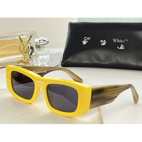 Off-White AAA Quality Sunglasses #1054302 $64.00 USD, Wholesale Replica Off-White AAA Quality Sunglasses
