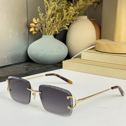 Cartier AAA Quality Sunglassess #1054428
