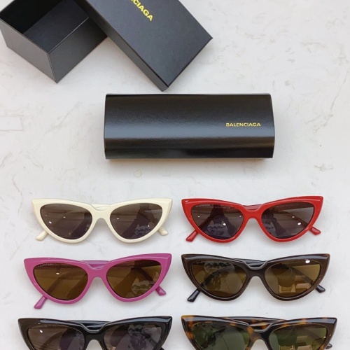 Replica Balenciaga AAA Quality Sunglasses #1054469 $48.00 USD for Wholesale
