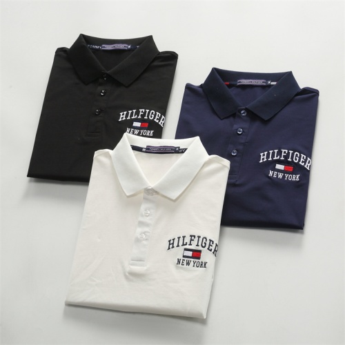 Replica Tommy Hilfiger TH T-Shirts Short Sleeved For Men #1054505 $24.00 USD for Wholesale