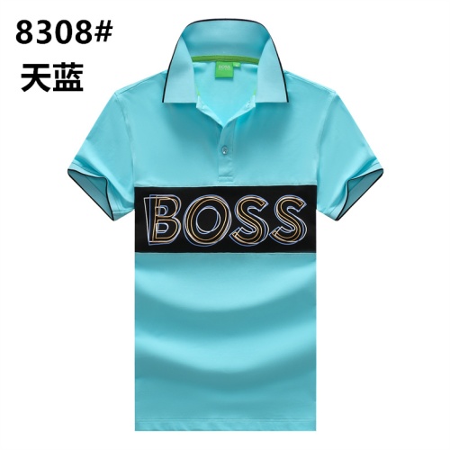 Boss T-Shirts Short Sleeved For Men #1054523 $25.00 USD, Wholesale Replica Boss T-Shirts