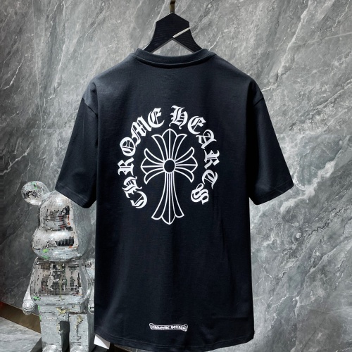 Chrome Hearts T-Shirts Short Sleeved For Unisex #1054550 $32.00 USD, Wholesale Replica Chrome Hearts T-Shirts