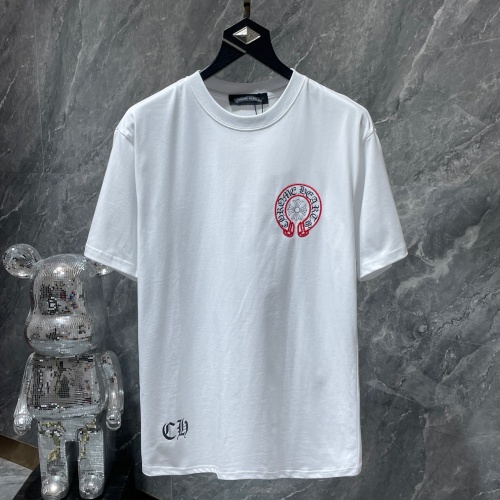 Replica Chrome Hearts T-Shirts Short Sleeved For Unisex #1054553 $34.00 USD for Wholesale