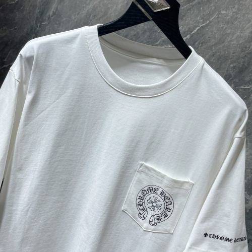 Replica Chrome Hearts T-Shirts Short Sleeved For Unisex #1054555 $32.00 USD for Wholesale