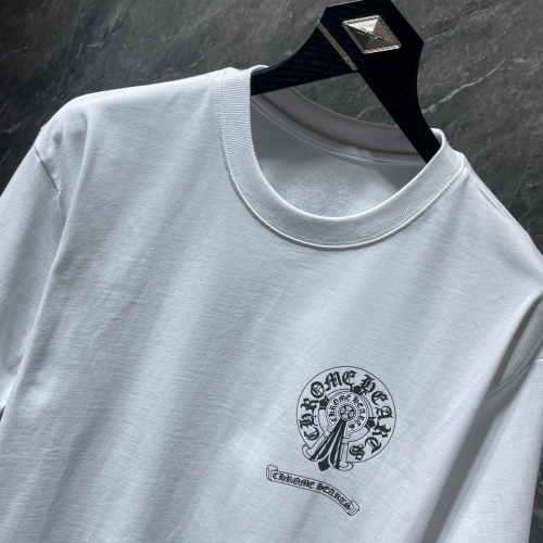 Replica Chrome Hearts T-Shirts Short Sleeved For Unisex #1054572 $32.00 USD for Wholesale