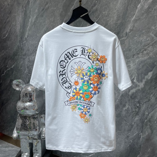 Chrome Hearts T-Shirts Short Sleeved For Unisex #1054583 $32.00 USD, Wholesale Replica Chrome Hearts T-Shirts