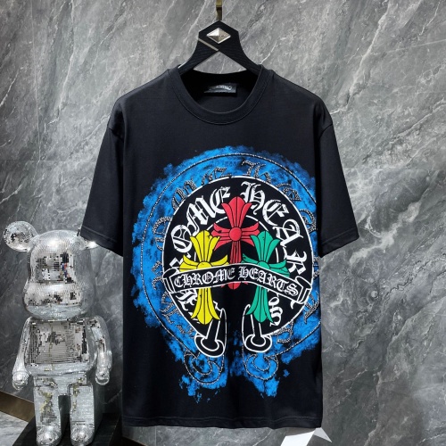 Chrome Hearts T-Shirts Short Sleeved For Unisex #1054586 $36.00 USD, Wholesale Replica Chrome Hearts T-Shirts