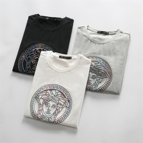Replica Versace T-Shirts Short Sleeved For Men #1054609 $23.00 USD for Wholesale