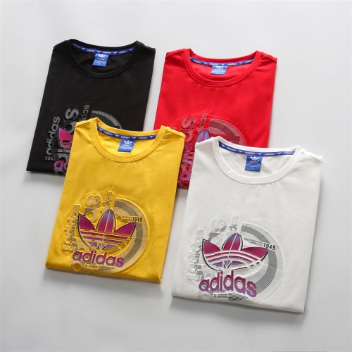 Replica Adidas T-Shirts Short Sleeved For Men #1054612 $23.00 USD for Wholesale