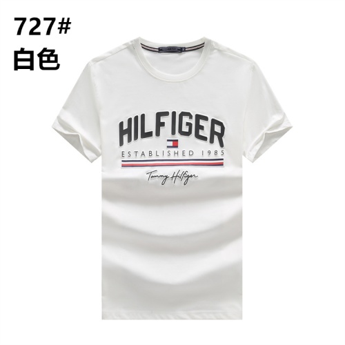 Tommy Hilfiger TH T-Shirts Short Sleeved For Men #1054622 $23.00 USD, Wholesale Replica Tommy Hilfiger TH T-Shirts