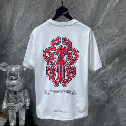 Chrome Hearts T-Shirts Short Sleeved For Unisex #1054678 $32.00 USD, Wholesale Replica Chrome Hearts T-Shirts