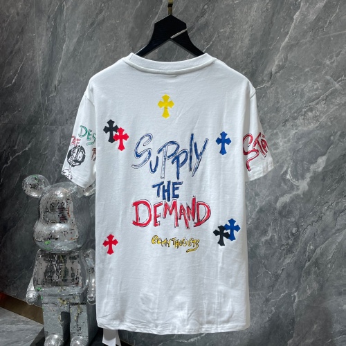 Replica Chrome Hearts T-Shirts Short Sleeved For Unisex #1054681 $34.00 USD for Wholesale