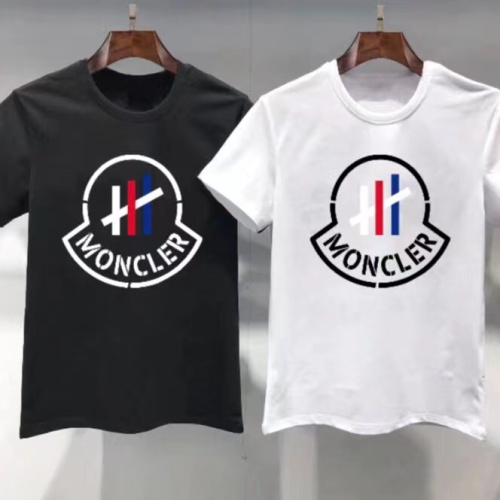 Replica Moncler T-Shirts Short Sleeved For Men #1054737 $23.00 USD for Wholesale