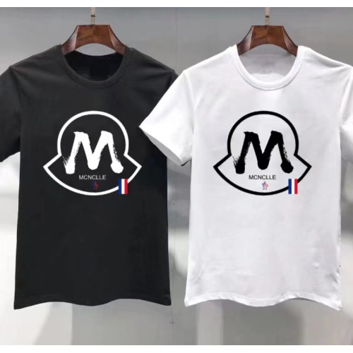 Replica Moncler T-Shirts Short Sleeved For Men #1054743 $23.00 USD for Wholesale